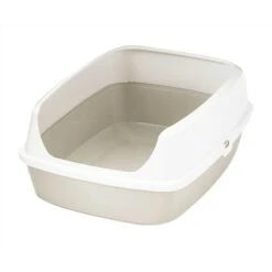 Frisco Decorative Side Table Cat Litter Box Cover & Frisco Open Top Cat Litter Box With Rim, Large -Pet Supplies Discount Store 297992 PT5. AC SS1800 V1621303645