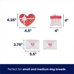 Frisco Valentine Love Letters Hide & Seek Puzzle Plush Squeaky Dog Toy 9 Frisco Valentine Love Letters Hide & Seek Puzzle Plush Squeaky Dog Toy -Pet Supplies Discount Store 298929 PT2. AC SS1800 V1670870804