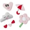 Frisco It's Raining Love Plush Cat Toy With Catnip, 4 Count 1 Frisco It's Raining Love Plush Cat Toy With Catnip, 4 Count -Pet Supplies Discount Store 298968 MAIN. AC SS1800 V1637693975