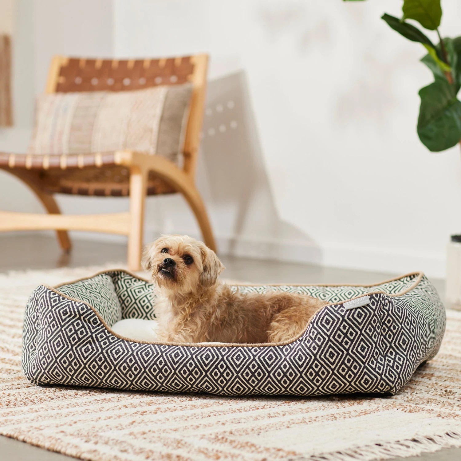 Frisco Boho Cuddler Dog & Cat Bed 3 Frisco Boho Cuddler Dog & Cat Bed