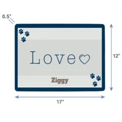 Frisco Love Cutout Personalized Dog & Cat Placemat -Pet Supplies Discount Store 299558 PT3. AC SS1800 V1636120435