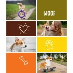 Frisco Personalized Woof Canvas Poster With Wood Hanger, 16" X 20" 7 Frisco Personalized Woof Canvas Poster With Wood Hanger, 16" X 20" -Pet Supplies Discount Store 300964 PT2. AC SS1800 V1636048472