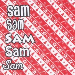 Frisco Fair Isle Personalized Dog & Cat Bandana -Pet Supplies Discount Store 301357 PT4. AC SS1800 V1627654637