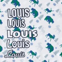 Frisco Buffalo Plaid Winter Animals Personalized Dog & Cat Bandana -Pet Supplies Discount Store 301365 PT4. AC SS1800 V1627655260