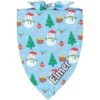 Frisco Snowman & Presents Personalized Dog & Cat Bandana -Pet Supplies Discount Store 301373 MAIN. AC SS1800 V1627654412