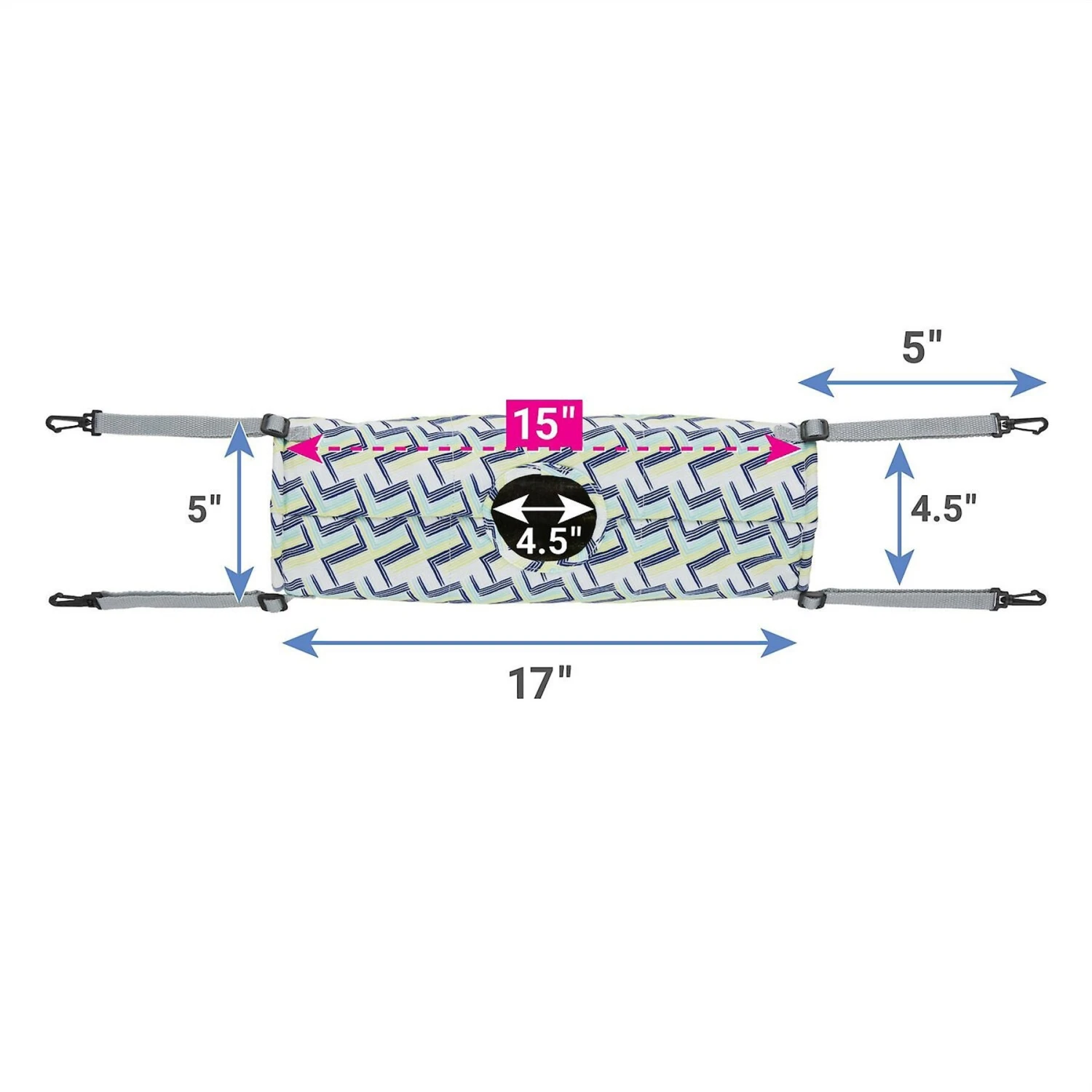 Frisco Geometric Small Pet Plush Hanging Tunnel & Frisco Hanging Koala Small Pet Bed 5 Frisco Geometric Small Pet Plush Hanging Tunnel & Frisco Hanging Koala Small Pet Bed - Image 3