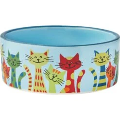 Frisco New York Non-skid Ceramic Cat Dish & Frisco New York Non-skid Ceramic Cat Bowl -Pet Supplies Discount Store 302488 PT5. AC SS1800 V1623082944
