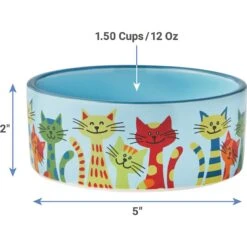 Frisco New York Non-skid Ceramic Cat Dish & Frisco New York Non-skid Ceramic Cat Bowl -Pet Supplies Discount Store 302488 PT7. AC SS1800 V1623052360