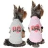 Frisco I Love Daddy Dog & Cat T-Shirt, Gray & Frisco I Love Mommy Dog & Cat T-Shirt -Pet Supplies Discount Store 302760 MAIN. AC SS1800 V1623063764