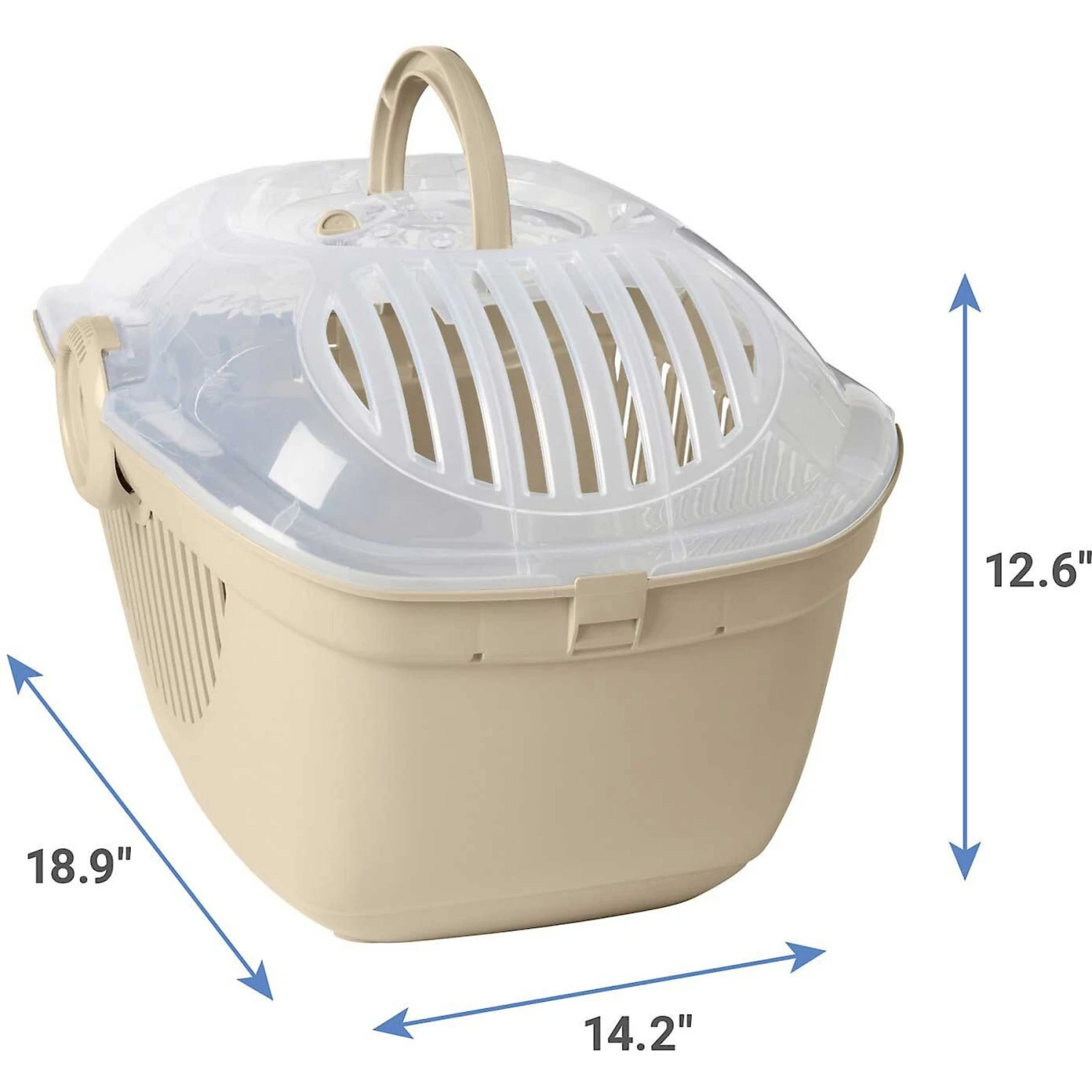 Frisco Top Loading Cat Kennel & American Journey 100% Chicken Freeze-Dried Grain-Free Cat Treats 5 Frisco Top Loading Cat Kennel & American Journey 100% Chicken Freeze-Dried Grain-Free Cat Treats - Image 3