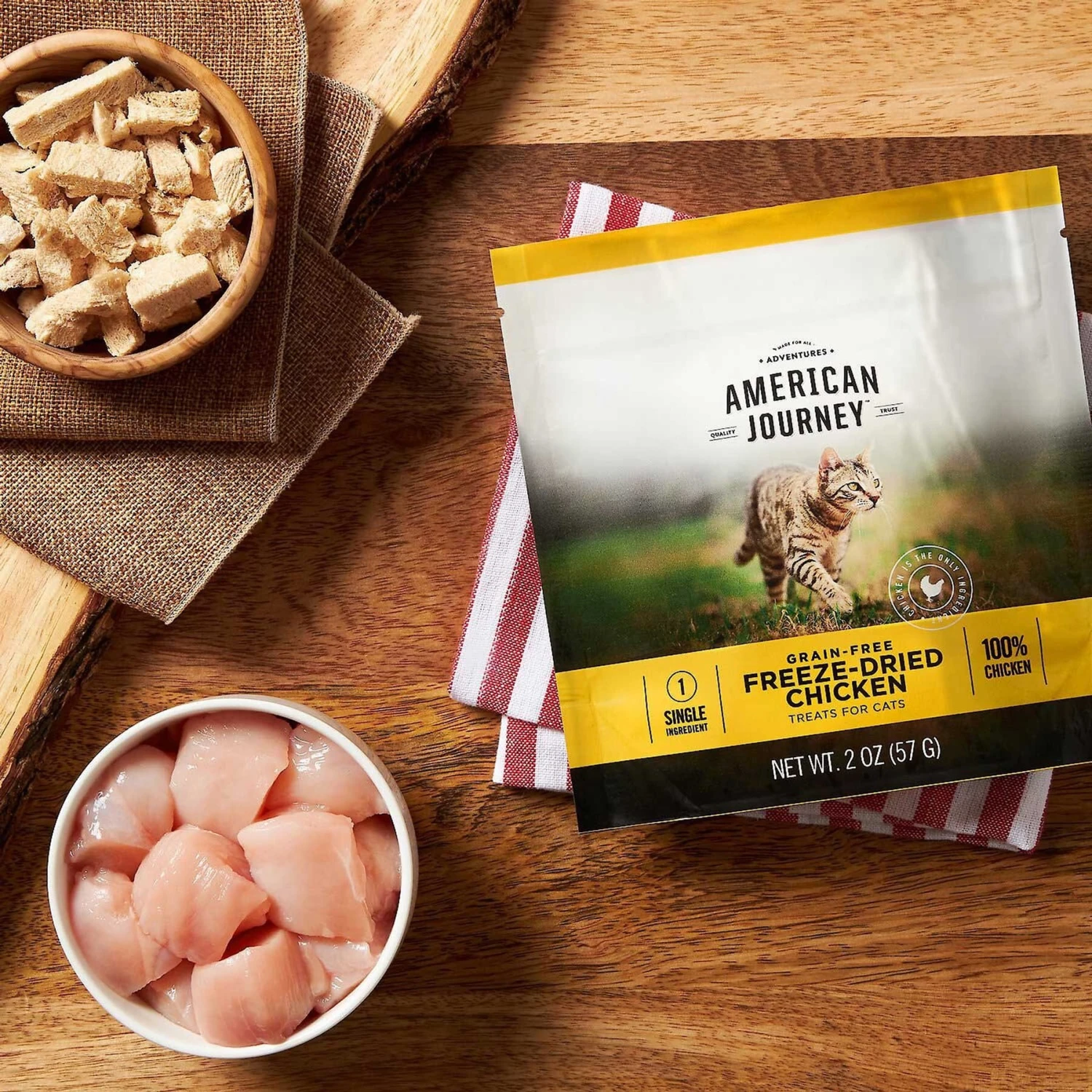 Frisco Top Loading Cat Kennel & American Journey 100% Chicken Freeze-Dried Grain-Free Cat Treats 10 Frisco Top Loading Cat Kennel & American Journey 100% Chicken Freeze-Dried Grain-Free Cat Treats - Image 8