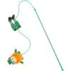 Frisco St. Patrick's Leprechaun Teaser Wand Cat Toy With Catnip