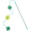Frisco St. Patrick's Shamrock Teaser Wand Cat Toy With Catnip 1 Frisco St. Patrick's Shamrock Teaser Wand Cat Toy With Catnip -Pet Supplies Discount Store 303108 MAIN. AC SS1800 V1641230189