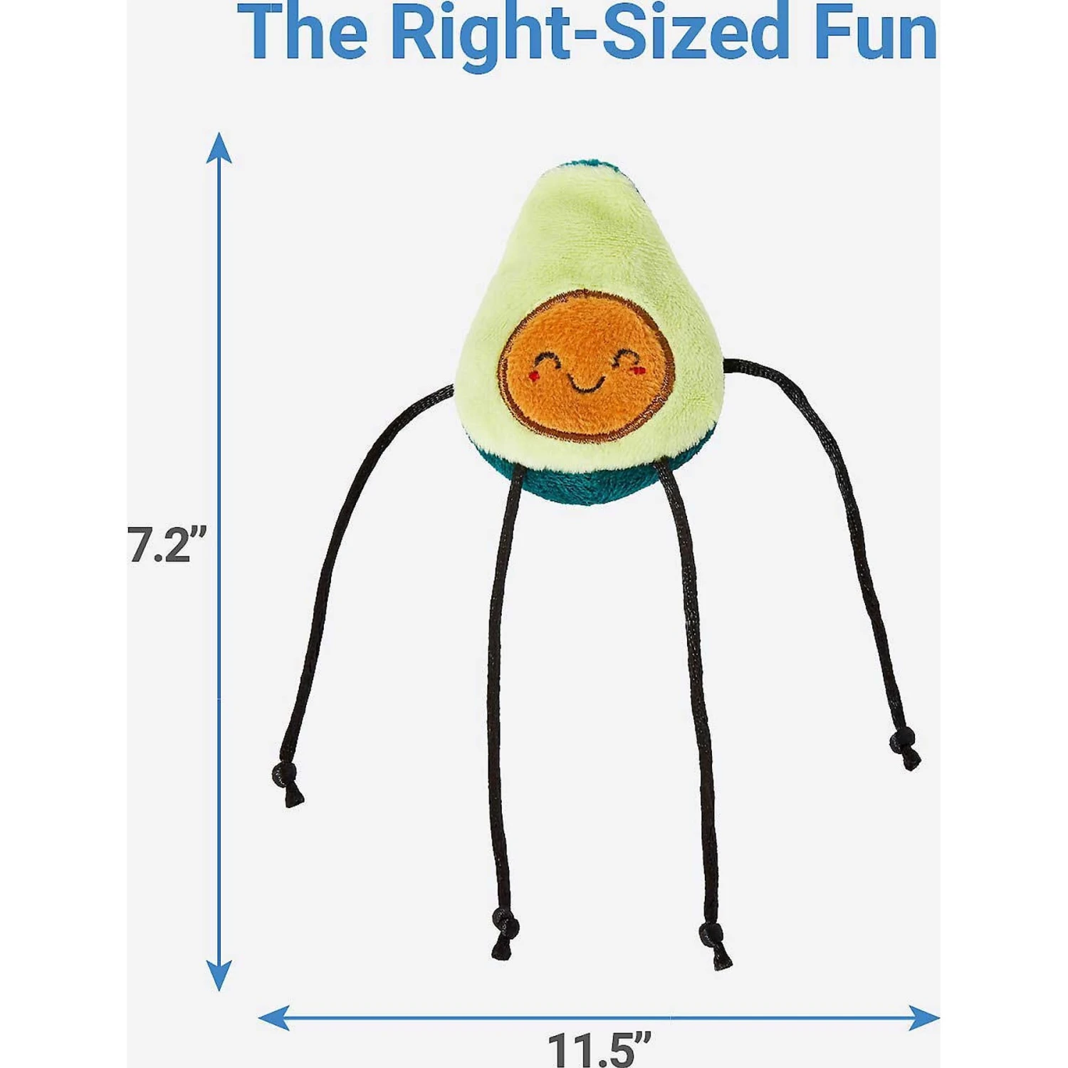 Frisco Cactus Cat Scratching Post & Frisco Dangly Avocado Buddy Plush Cat Toy With Catnip 8 Frisco Cactus Cat Scratching Post & Frisco Dangly Avocado Buddy Plush Cat Toy With Catnip - Image 6