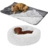 Frisco Eyelash Cat & Dog Bolster Bed & Frisco Eyelash Cat & Dog Blanket -Pet Supplies Discount Store 303412 MAIN. AC SS1800 V1623055946