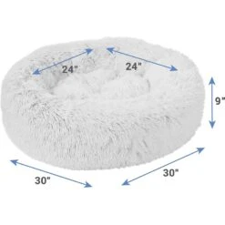 Frisco Eyelash Cat & Dog Bolster Bed & Frisco Eyelash Cat & Dog Blanket -Pet Supplies Discount Store 303412 PT2. AC SS1800 V1623038251