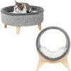 Frisco Modern Round Elevated Cat Bed & Frisco Modern Tunnel Elevated Cat Bed -Pet Supplies Discount Store 303470 MAIN. AC SS1800 V1623087777