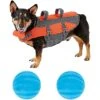Frisco Ripstop Dog Life Jacket & Frisco Foam Rubber Floating Fetch Ball No Squeak Dog Toy -Pet Supplies Discount Store 303546 MAIN. AC SS1800 V1623068555