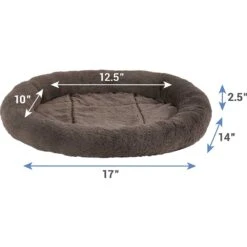 Frisco Self Warming Bolster Round Kitten Bed & Frisco Cactus Cat Scratching Post -Pet Supplies Discount Store 303576 PT2. AC SS1800 V1623058046