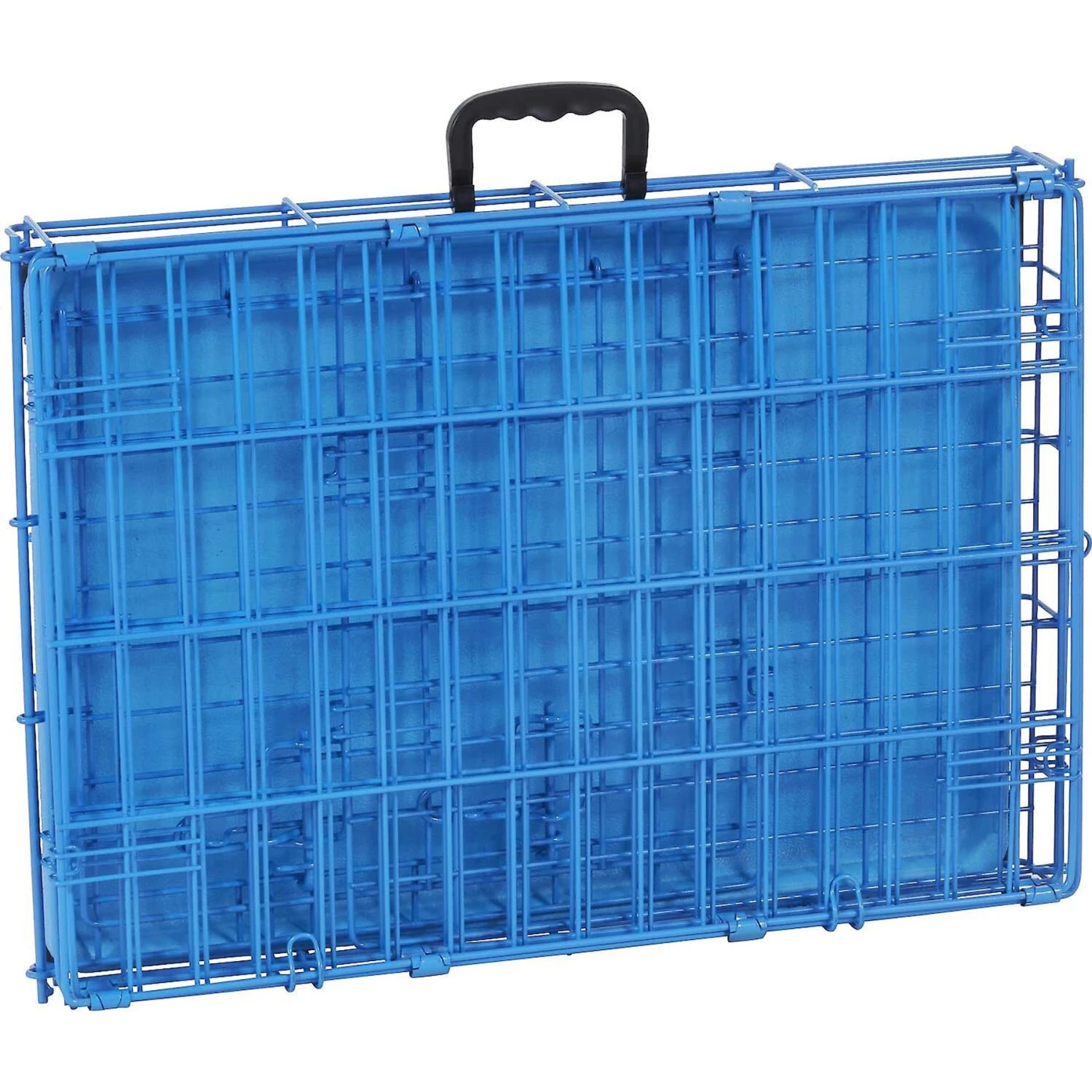 Frisco Two Door Top Load Plastic Dog & Cat Kennel & Frisco Fold & Carry Single Door Collapsible Wire Dog Crate, Pink 10 Frisco Two Door Top Load Plastic Dog & Cat Kennel & Frisco Fold & Carry Single Door Collapsible Wire Dog Crate, Pink - Image 8