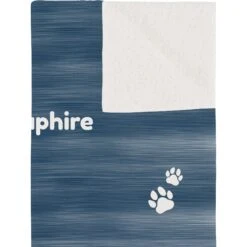 Frisco Personalized Heathered Sherpa Cat & Dog Blanket, 30" X 40" -Pet Supplies Discount Store 303838 PT2. AC SS1800 V1637609829