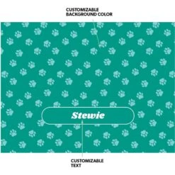 Frisco Personalized Paws Soft Fleece Cat & Dog Blanket, 30" X 40" -Pet Supplies Discount Store 304007 PT3. AC SS1800 V1637609345