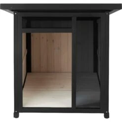 Frisco Modern Wooden Outdoor Dog House, White -Pet Supplies Discount Store 304038 PT4. AC SS1800 V1641481007