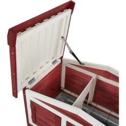 Frisco Wooden Outdoor Rabbit Hutch -Pet Supplies Discount Store 304043 PT3. AC SS1800 V1639597128