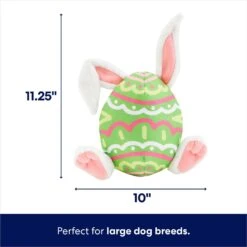 Frisco Easter Bunny Egg Plush Squeaky Dog Toy -Pet Supplies Discount Store 304960 PT1. AC SS1800 V1700243717