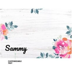 Frisco Personalized Rustic Dog & Cat Placemat -Pet Supplies Discount Store 306756 PT1. AC SS1800 V1636047789