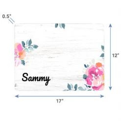 Frisco Personalized Rustic Dog & Cat Placemat -Pet Supplies Discount Store 306756 PT3. AC SS1800 V1636120458