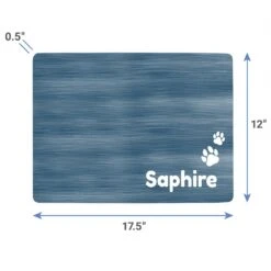 Frisco Personalized Heathered Dog & Cat Placemat -Pet Supplies Discount Store 306758 PT3. AC SS1800 V1639492603