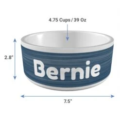 Frisco Personalized Heathered Ceramic Dog Bowl, 4.75-cup, 38oz 10 Frisco Personalized Heathered Ceramic Dog Bowl, 4.75-cup, 38oz -Pet Supplies Discount Store 306767 PT3. AC SS1800 V1636036369