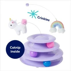 Frisco Unicorn & Rainbow Cat Tracks Cat Toy With Catnip -Pet Supplies Discount Store 308891 PT2. AC SS1800 V1695760987