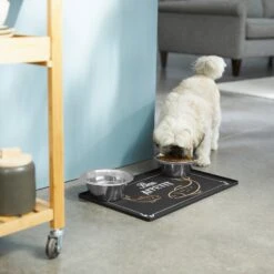 Frisco Silicone Fish Print Dog & Cat Food Mat, Black 10 Frisco Silicone Fish Print Dog & Cat Food Mat, Black -Pet Supplies Discount Store 311953 PT2. AC SS1800 V1642542742