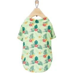 Frisco Hawaiian Floral Camp Dog & Cat Shirt -Pet Supplies Discount Store 312168 PT4. AC SS1800 V1673304001