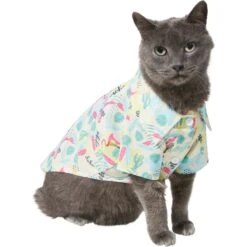 Frisco Flamingo Camp Dog & Cat Shirt -Pet Supplies Discount Store 312176 PT2. AC SS1800 V1644525201