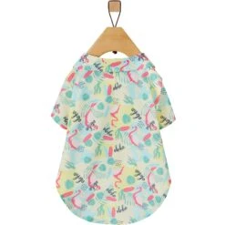 Frisco Flamingo Camp Dog & Cat Shirt -Pet Supplies Discount Store 312176 PT3. AC SS1800 V1644532465