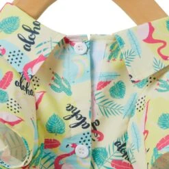 Frisco Flamingo Camp Dog & Cat Shirt -Pet Supplies Discount Store 312176 PT6. AC SS1800 V1644529403