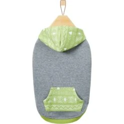 Frisco Green Southwest Dog & Cat Hoodie -Pet Supplies Discount Store 312248 PT3. AC SS1800 V1644882491