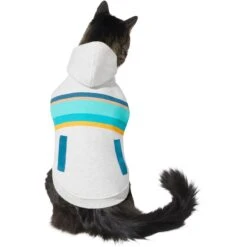 Frisco Striped Dog & Cat Hoodie -Pet Supplies Discount Store 312265 PT2. AC SS1800 V1644881185