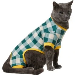 Frisco Boho Gingham Dog & Cat PJs -Pet Supplies Discount Store 312272 PT2. AC SS1800 V1644885488