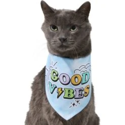 Frisco Good Vibes Dog & Cat Bandana -Pet Supplies Discount Store 312297 PT2. AC SS1800 V1644885749
