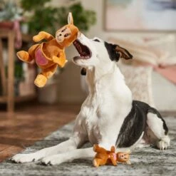 Frisco Valentine Kangaroo & Joey Plush Squeaky Dog Toy -Pet Supplies Discount Store 312899 PT3. AC SS1800 V1701364918