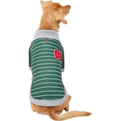 Frisco Green Rugby Dog & Cat Polo Shirt -Pet Supplies Discount Store 315084 PT3. AC SS1800 V1646442228