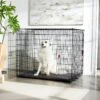 Frisco XX-Large Heavy Duty Enhanced Lock Double Door Wire Dog Crate, Fold & Carry Wire Dog Crate & Mat Kit, 54" -Pet Supplies Discount Store 318116 MAIN. AC SS1800 V1634591638
