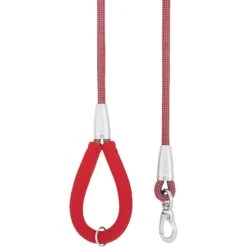 Frisco Outdoor Comfort Print Nylon Padded Dog Collar & Frisco Outdoor Ultra Reflective Rope Leash With Padded Handle -Pet Supplies Discount Store 319066 PT6. AC SS1800 V1631145403