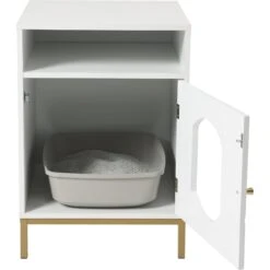 Frisco Elevated Side Table Litter Box Cover -Pet Supplies Discount Store 322627 PT3. AC SS1800 V1653421283