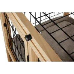 Frisco Collapsible Wood & Wire Cat Cage Playpen, 2 Level 12 Frisco Collapsible Wood & Wire Cat Cage Playpen, 2 Level -Pet Supplies Discount Store 323214 PT5. AC SS1800 V1645480002