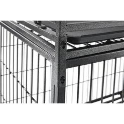 Frisco Ultimate Lightweight Heavy Duty Foldable & Stackable Steel Metal Single Door Dog Crate -Pet Supplies Discount Store 326416 PT6. AC SS1800 V1646859905